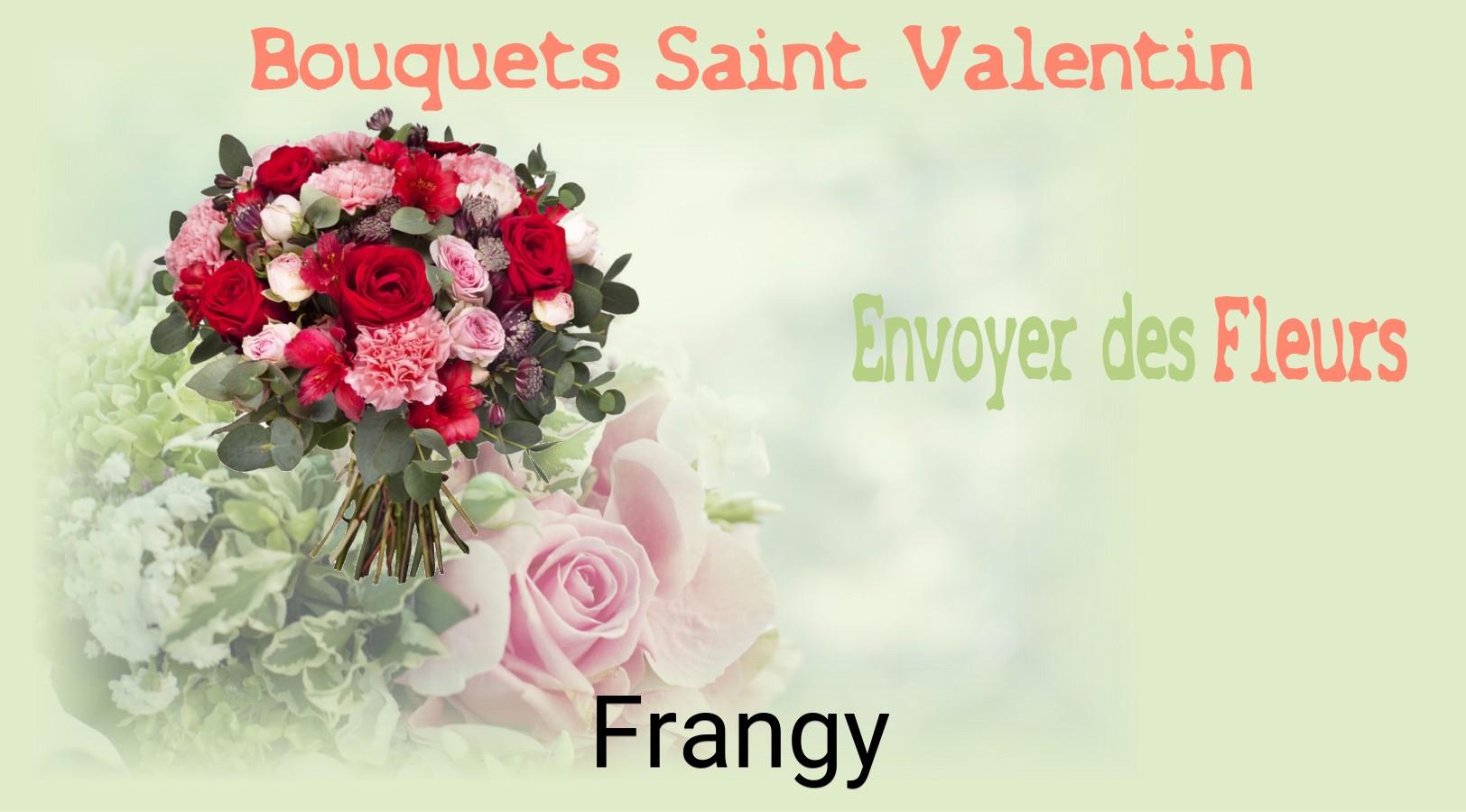 Roses de Saint-Valentin livrées à Frangy